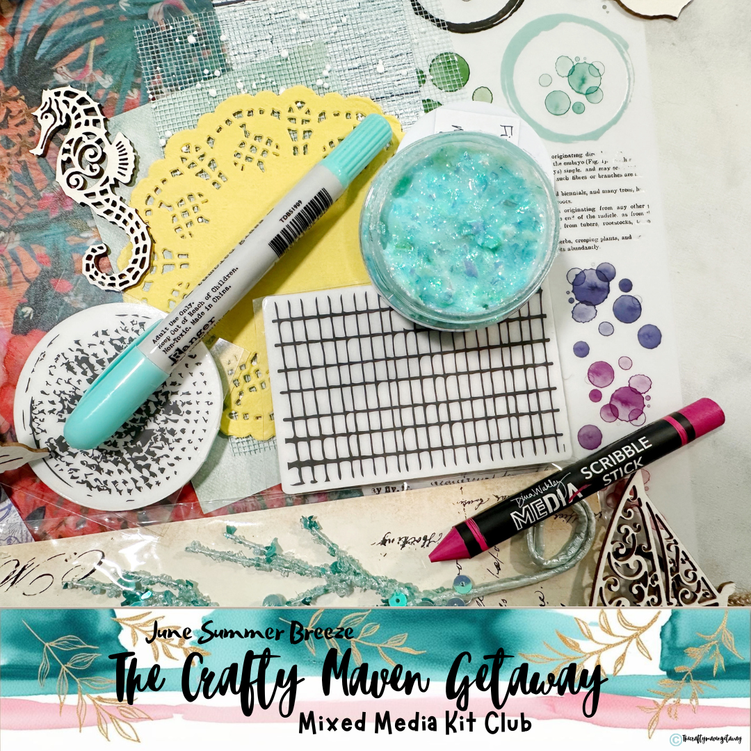 Monthly Mixed Media Subscription Kit Club