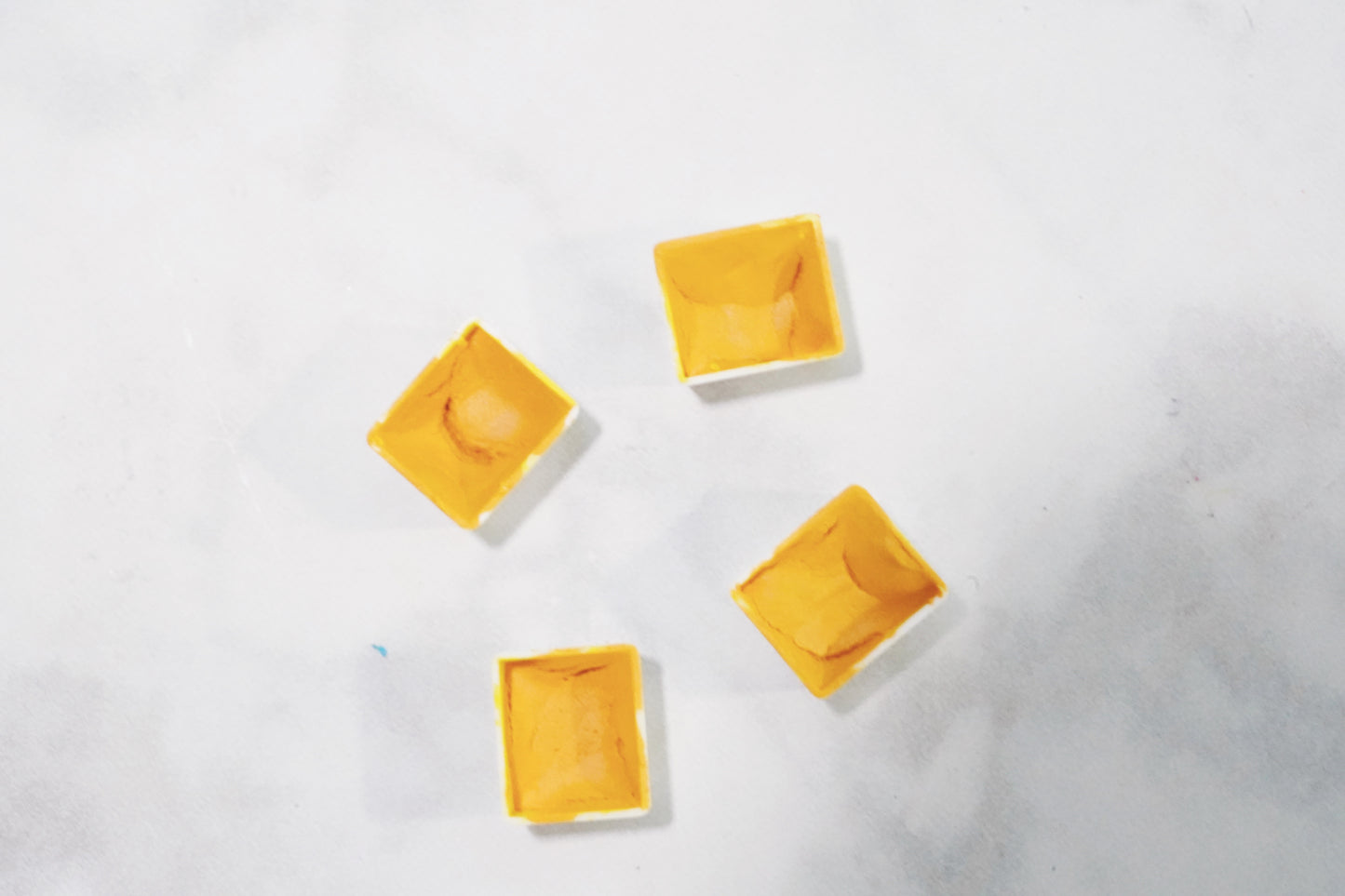 March Spring Blooms 1/2 pan Watercolor Sunshine Yellow