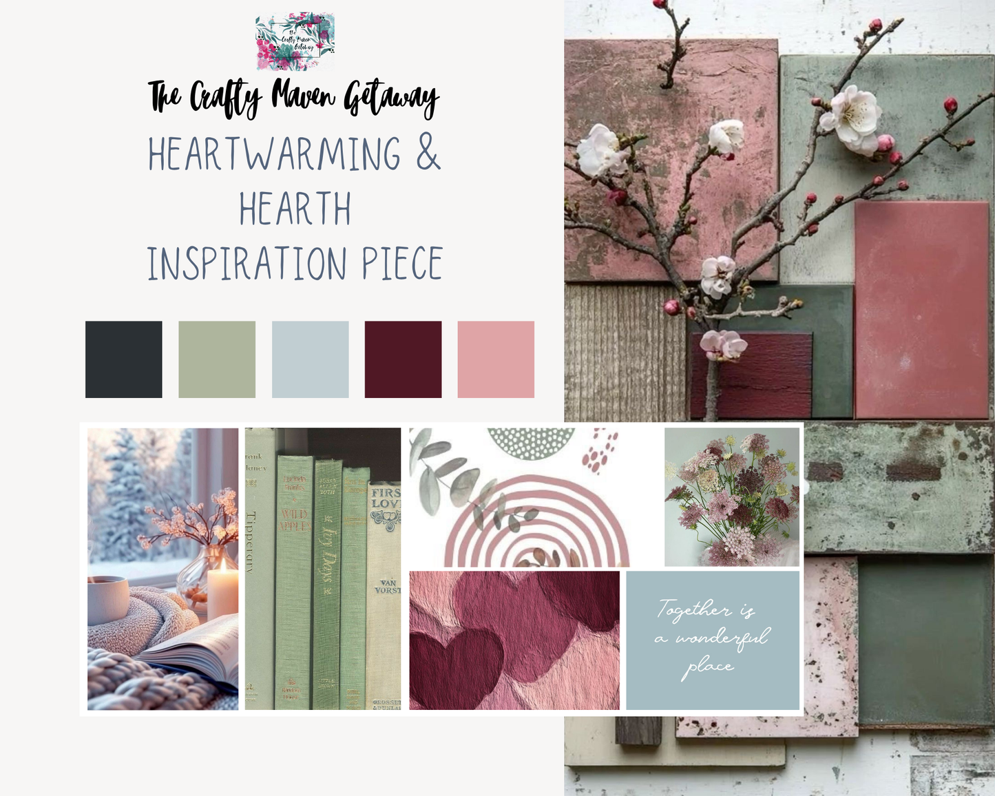 Jan/Feb 2026 Heartwarming & Hearth Mixed Media Kit