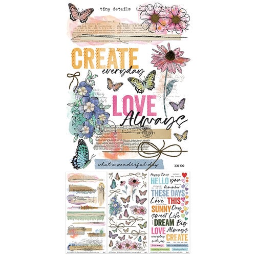 The Flower Emporium Essential Rub-on Transfers