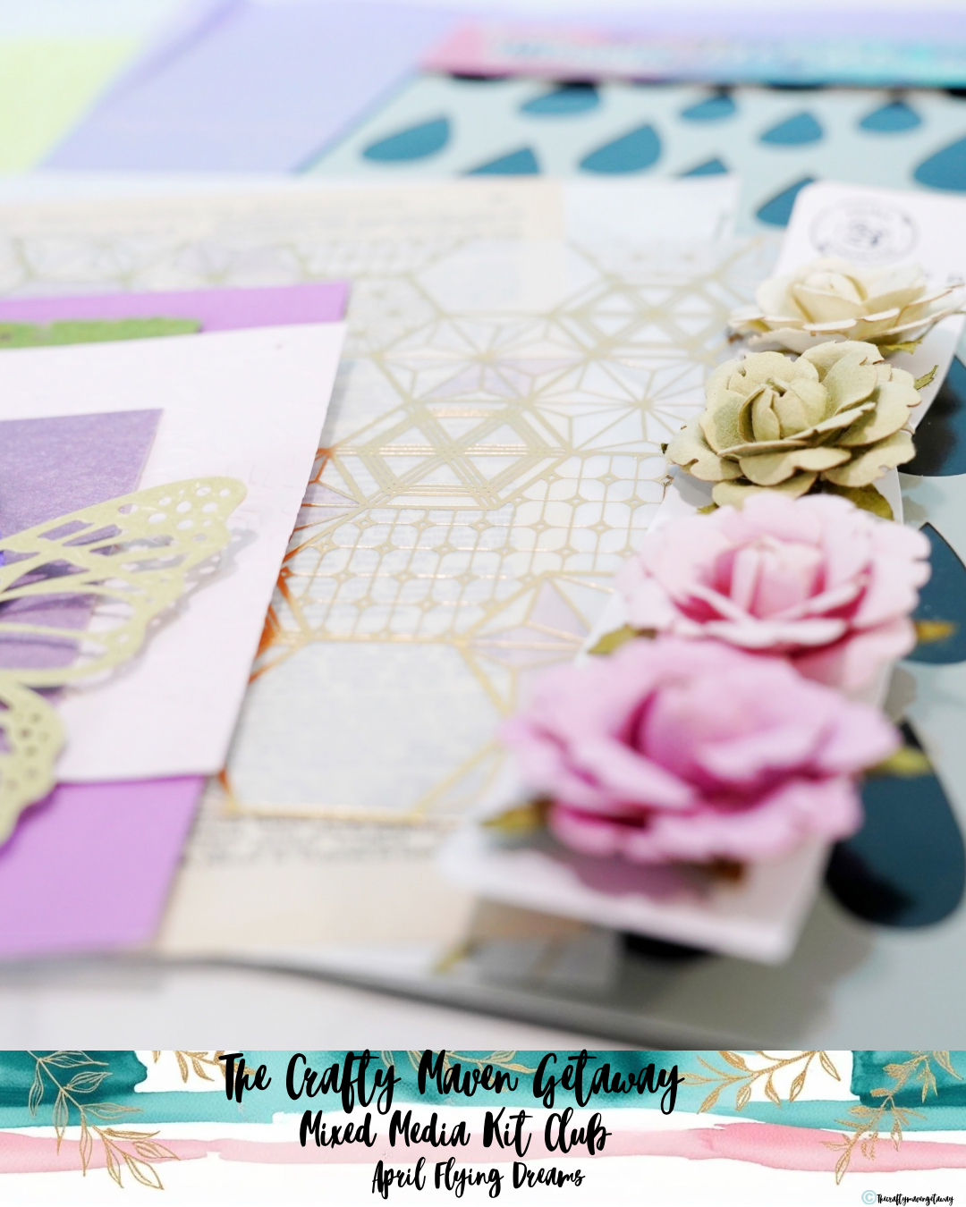 April Monthly Mixed Media Kit