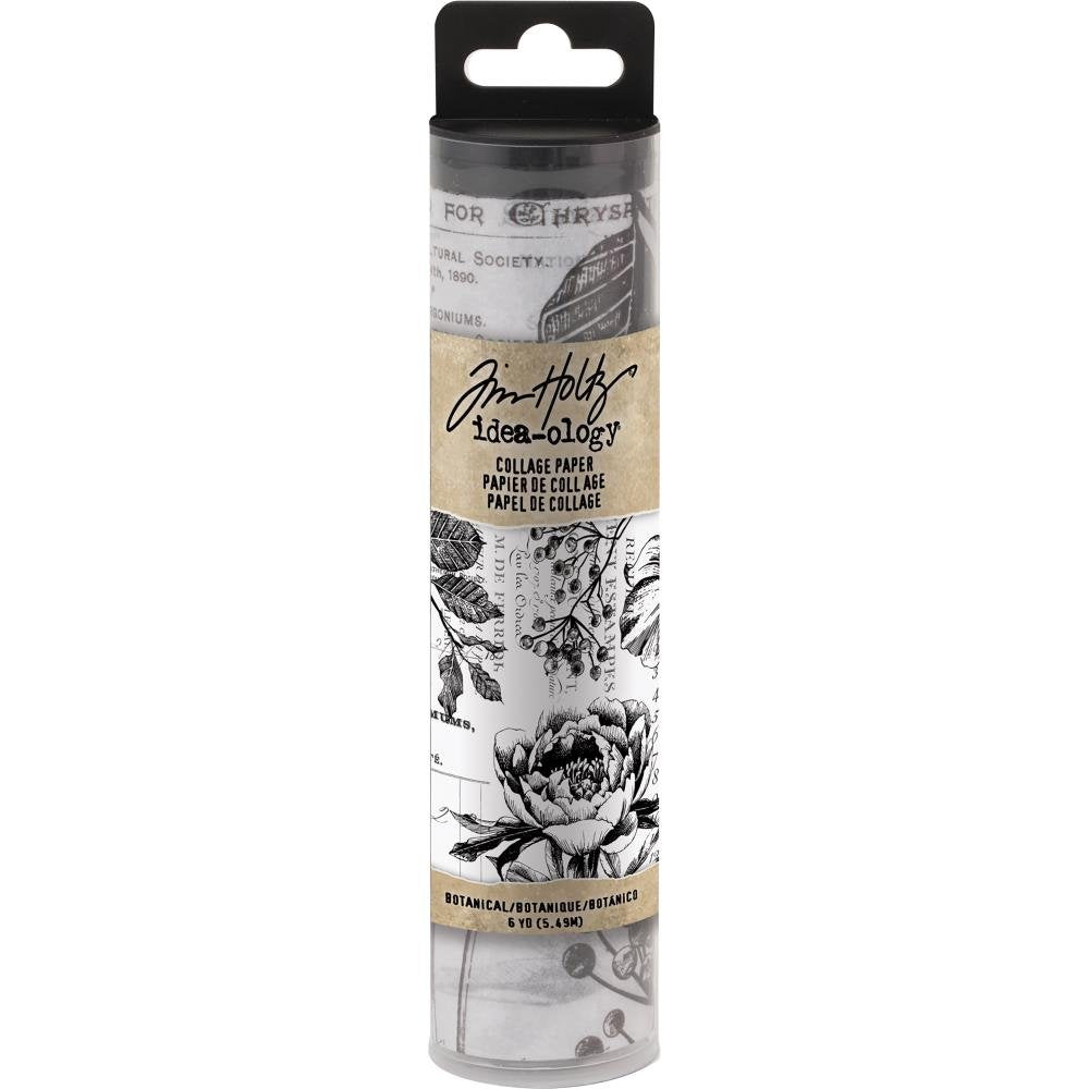 Tim Holtz Idea-ology Botanical Collage Paper