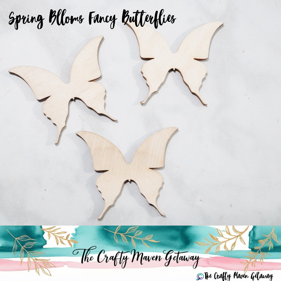Fancy Wood Veneer Butterflies