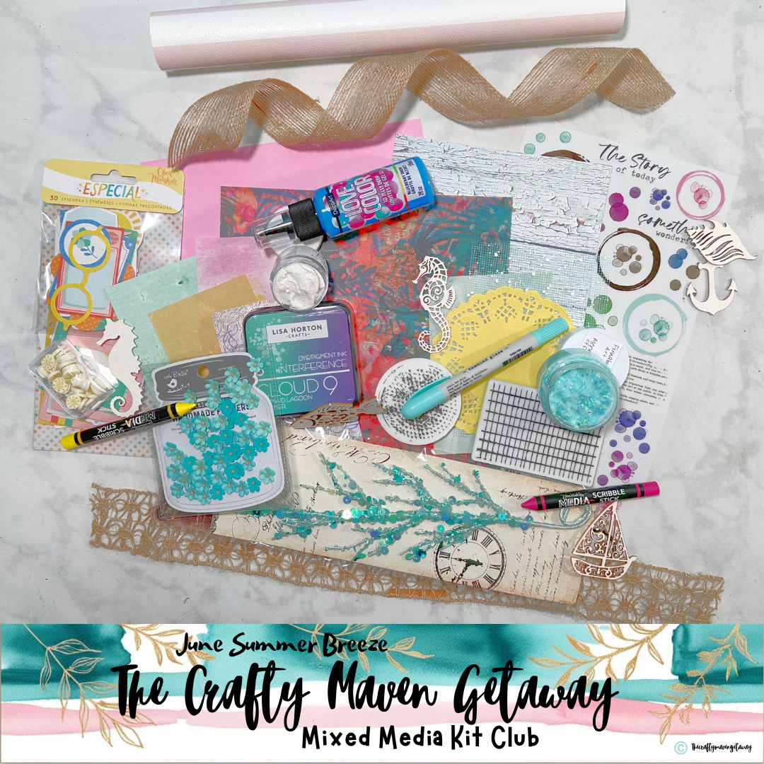 Monthly Mixed Media Subscription Kit Club