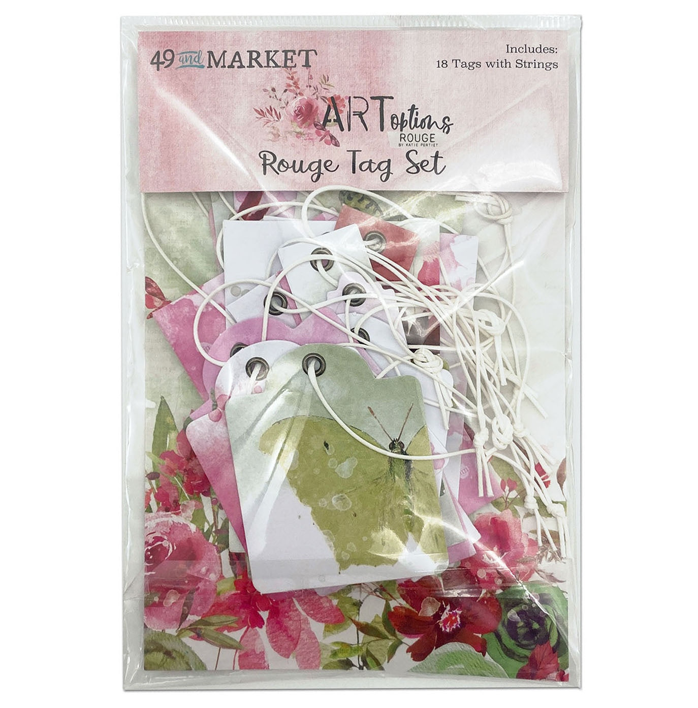 49 & Market ARToptions Rouge Tag Set