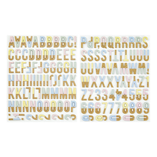 Rosie's Studio Belleview Chipboard Alphabet