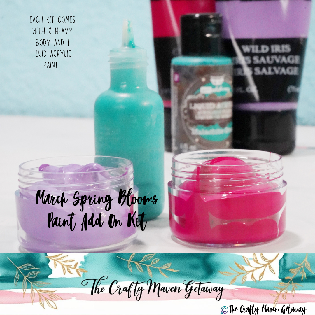 March Spring Blooms Paint Add On