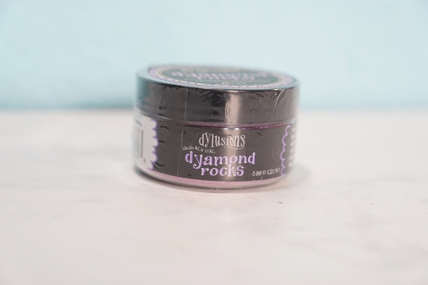 Dylusions Dyamond Rocks Embossing Powder- Laidback Lilac