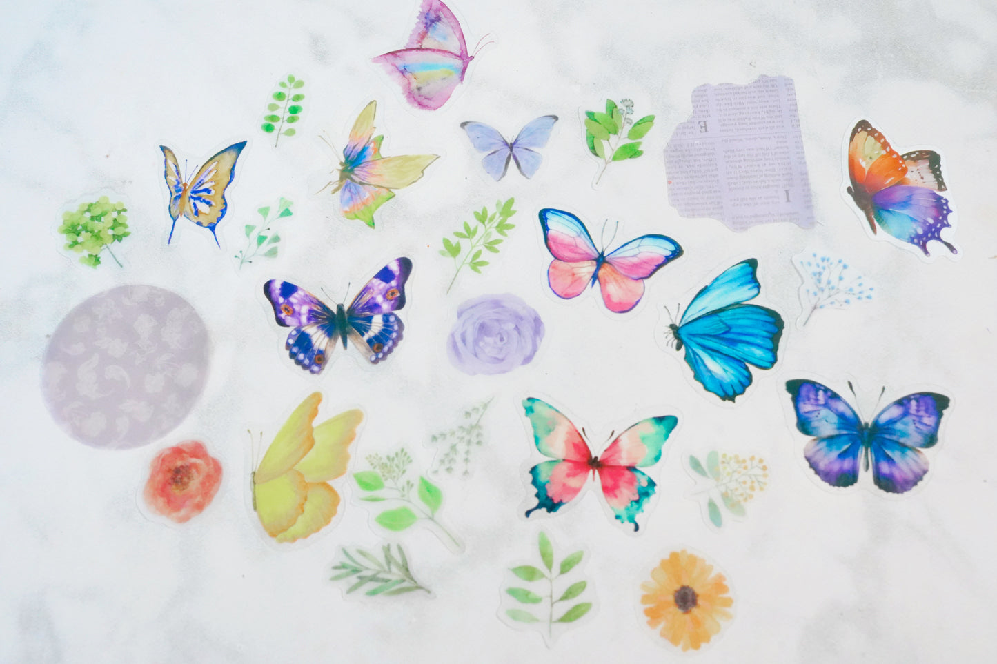 Assorted Floral/Butterfly Embellishment Add On