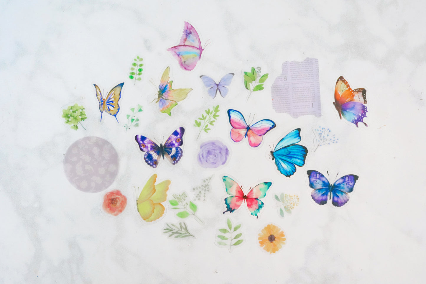 Assorted Floral/Butterfly Embellishment Add On