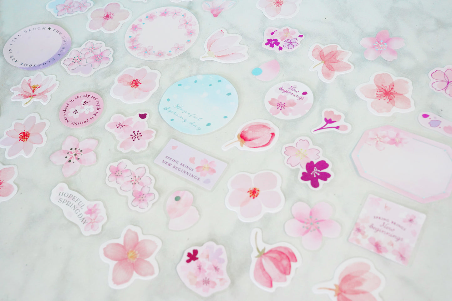 Assorted Cherry Blossom Embellishments Add On
