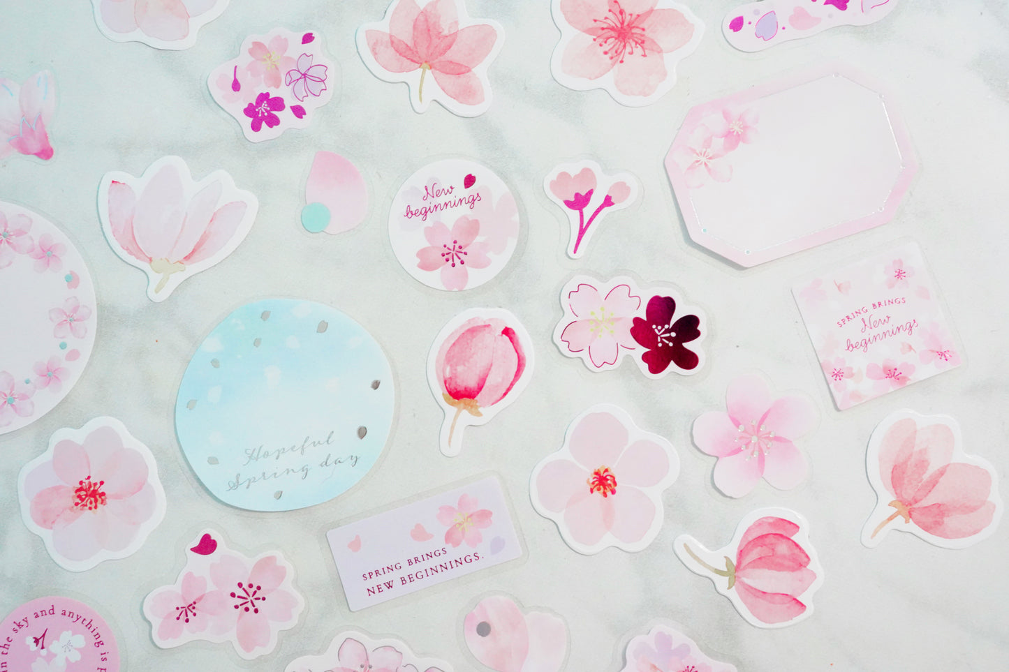 Assorted Cherry Blossom Embellishments Add On
