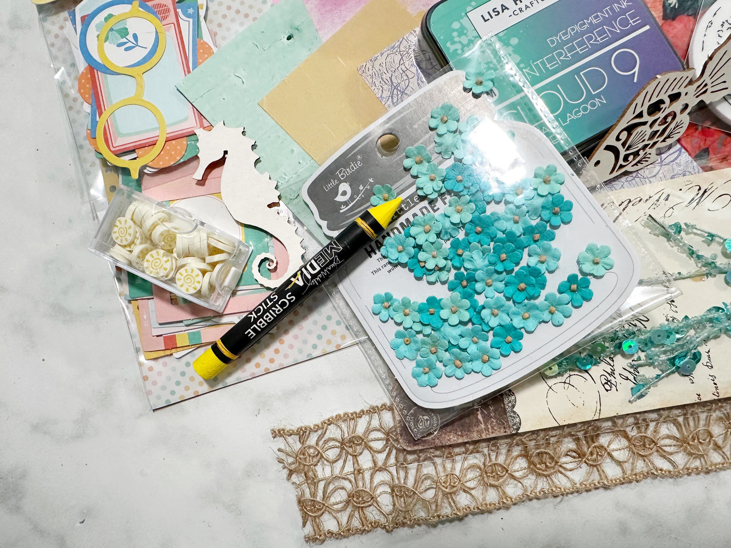 Monthly Mixed Media Subscription Kit Club