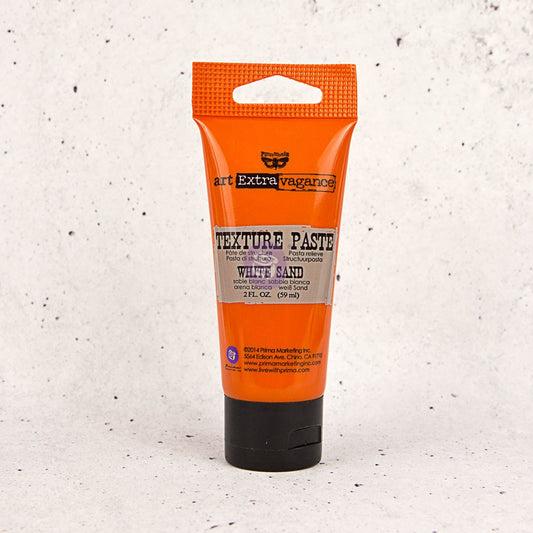 Prima Finnabair Art Extravagance Textue Paste White Sand