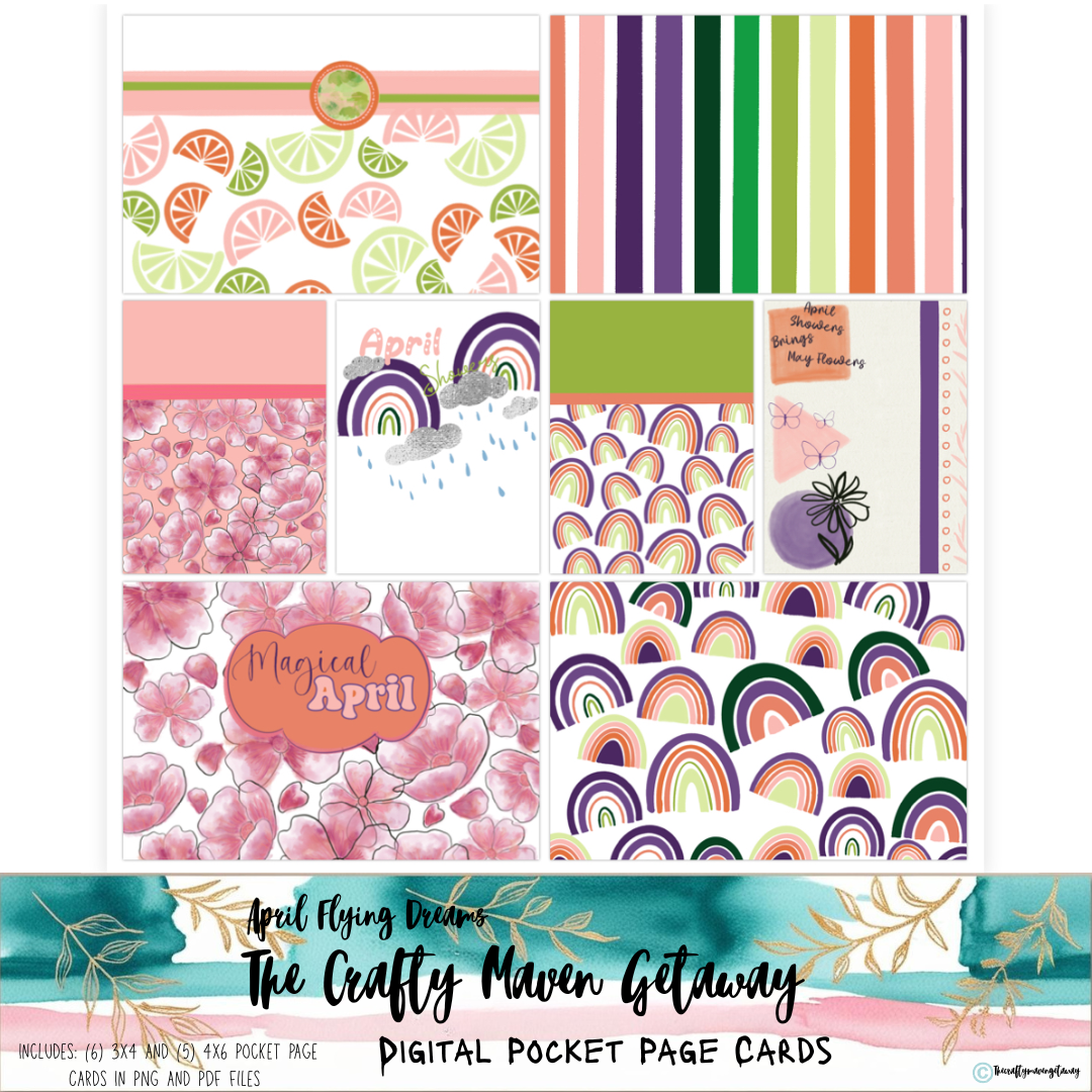 April Flying Dreams Digital Mini Kit