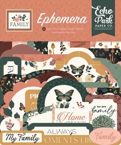 Echo Park Co. Family Collection Ephemera