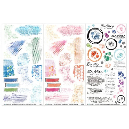 The Flower Emporium Blendable Rub-on Transfers