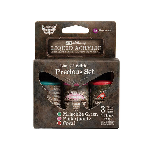 Prima Finnabair Art Alchemy Liquid Acrylic Precious Set