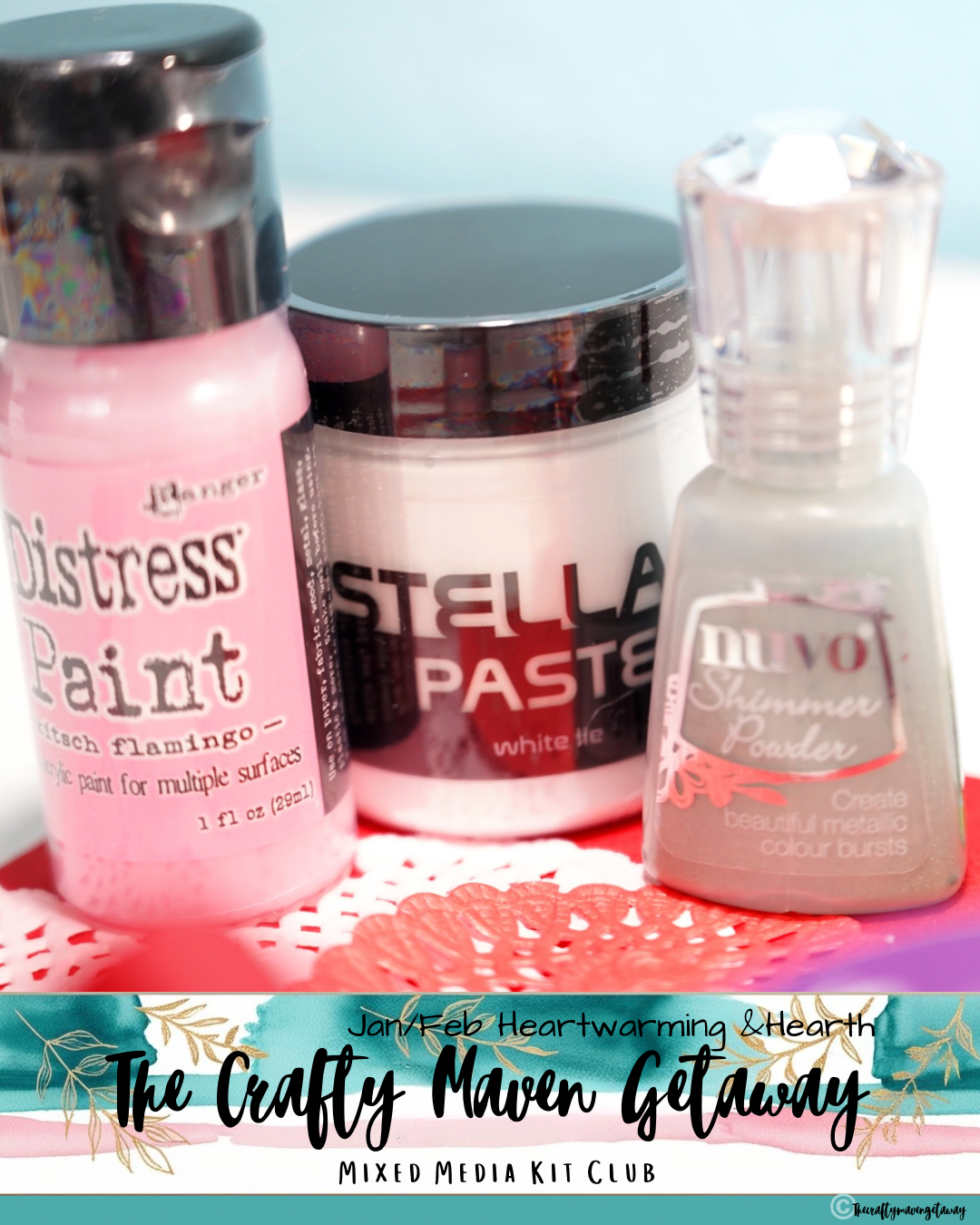 Jan/Feb 2026 Heartwarming & Hearth Mixed Media Kit