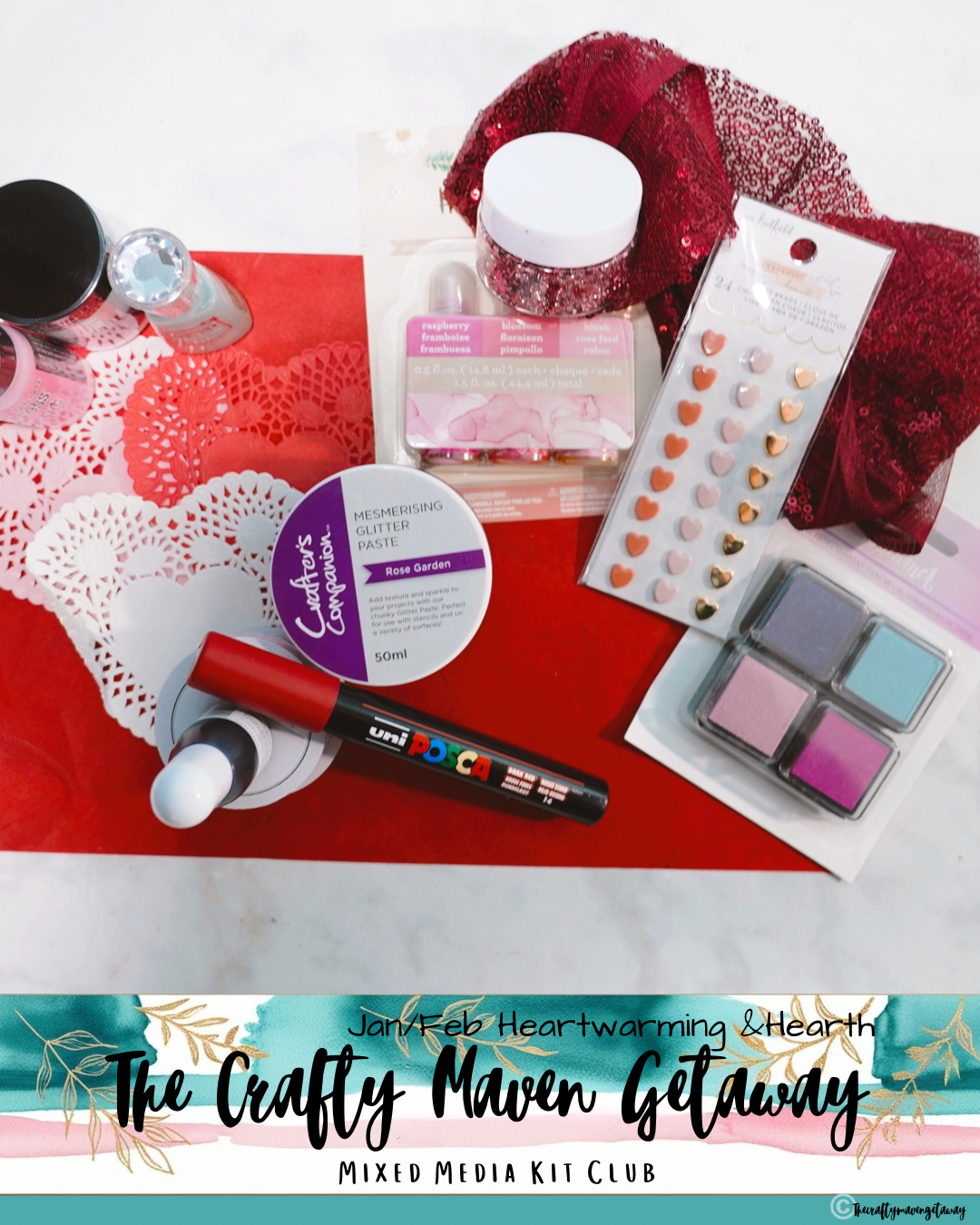 Jan/Feb 2026 Heartwarming & Hearth Mixed Media Kit