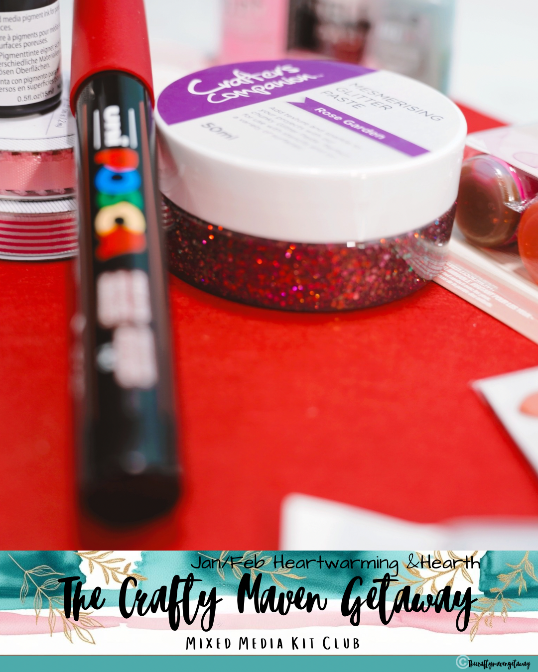 Jan/Feb 2026 Heartwarming & Hearth Mixed Media Kit