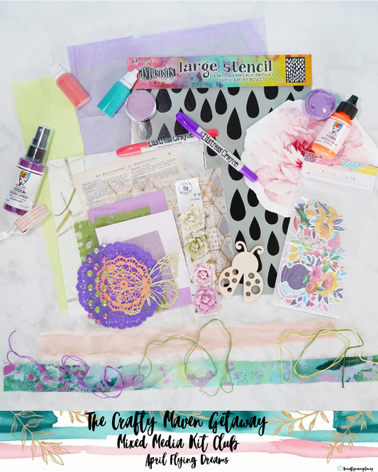 April Monthly Mixed Media Kit