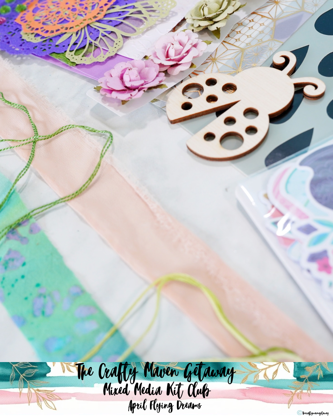 April Monthly Mixed Media Kit