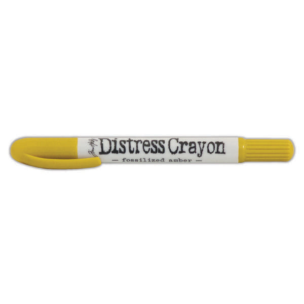 Tim Holtz Distress Crayon - Fossilized Amber